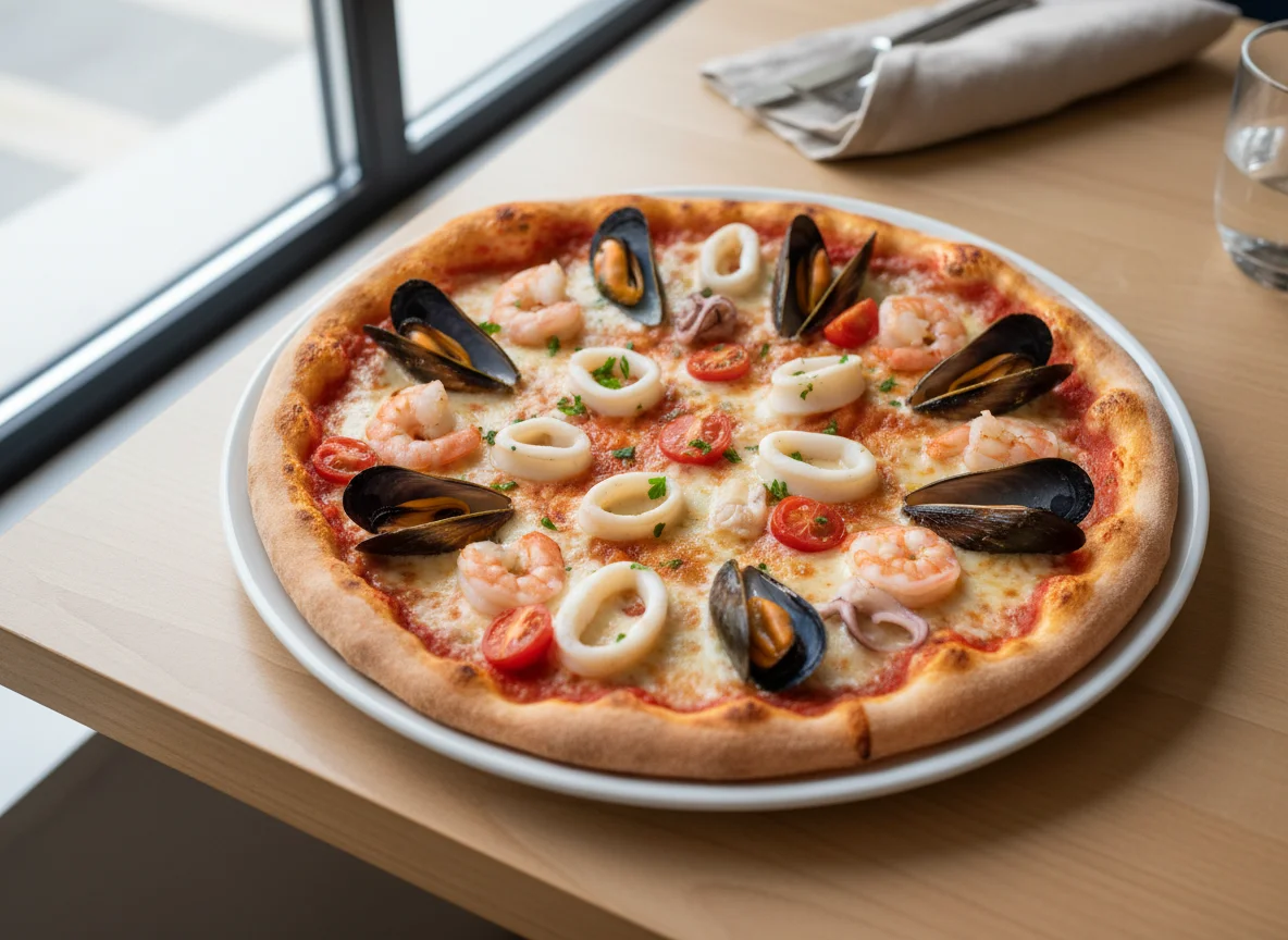 Pizza Frutti di Mare photo