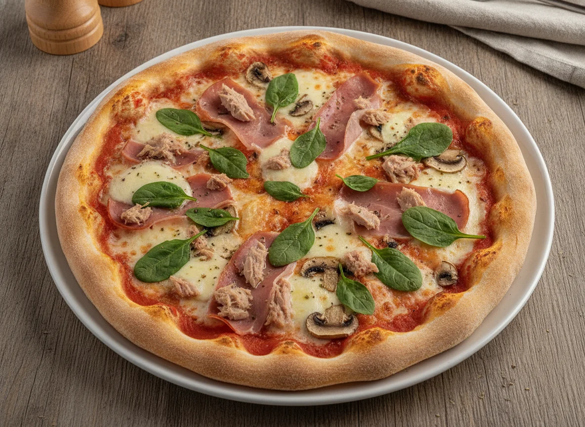 Pizza Kuntabunt (26cm) photo