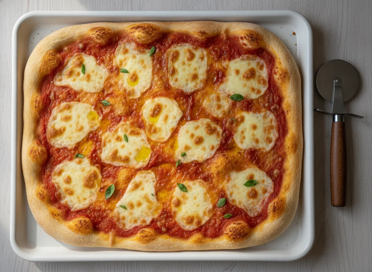 Pizza Margherita (Blechpizza) photo