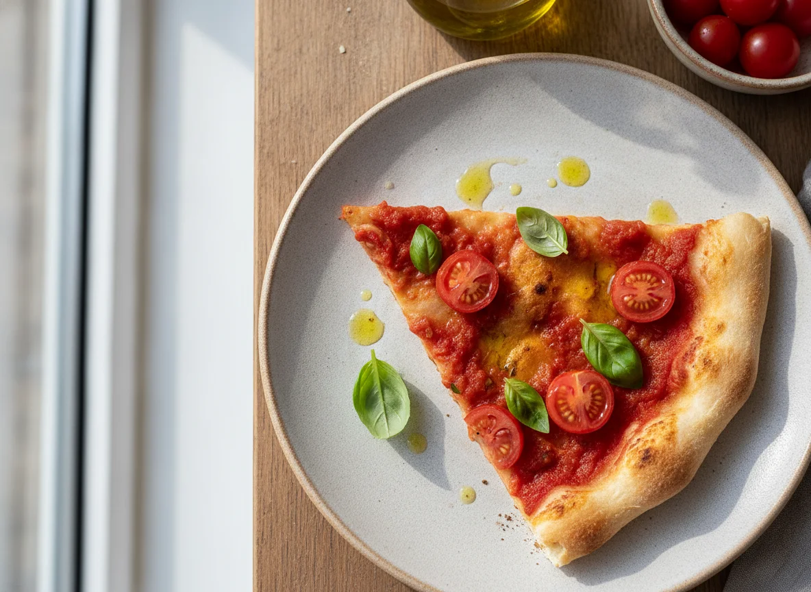 Pizza Marinara Stück photo