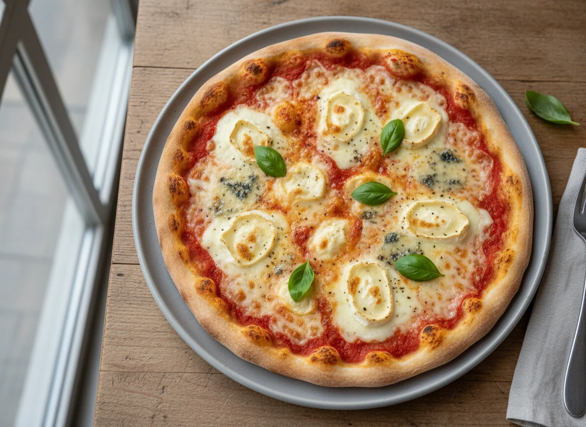 Pizza Quattro Formaggi photo