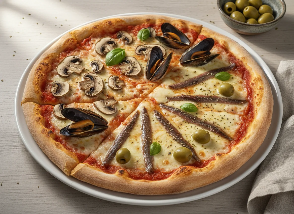 Pizza Quattro Stagioni photo