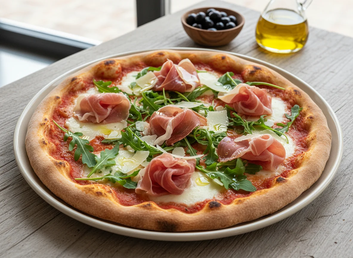 Pizza Rucola e Prosciutto photo