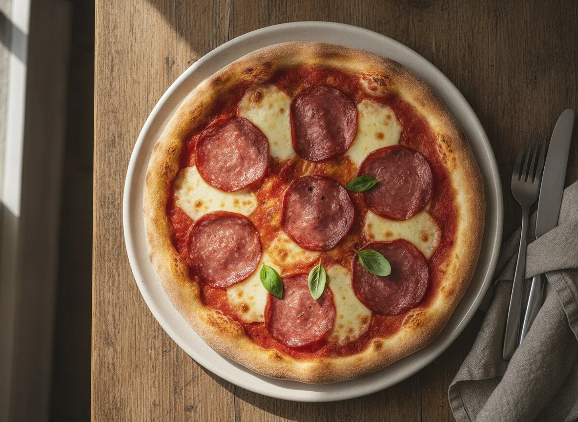 Pizza Salami (halbe Portion) photo