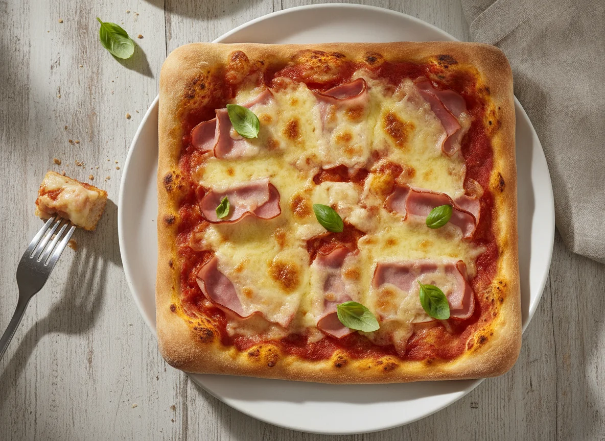 Pizza Schnitte photo