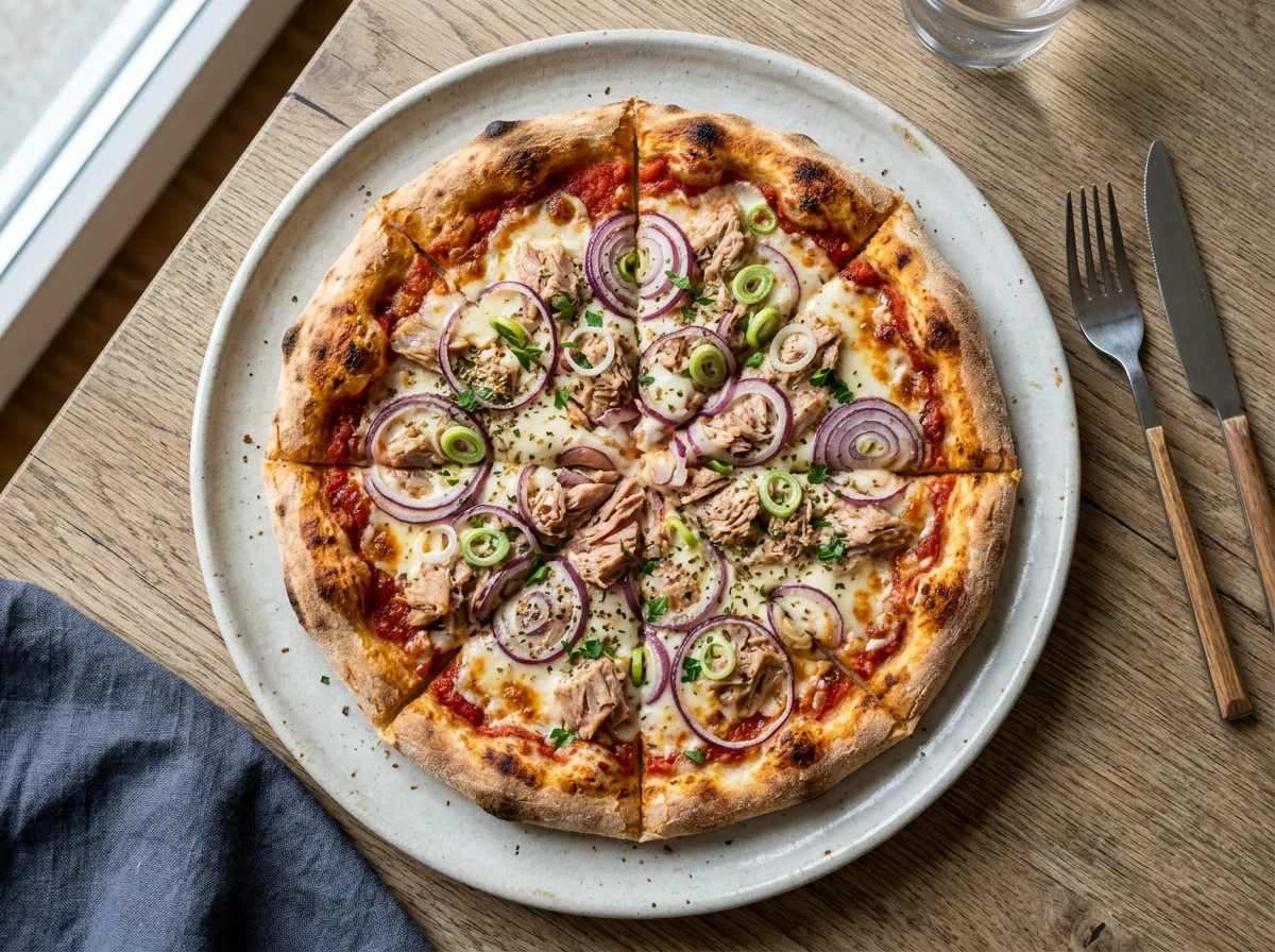 Pizza Tonno e Cipolla photo