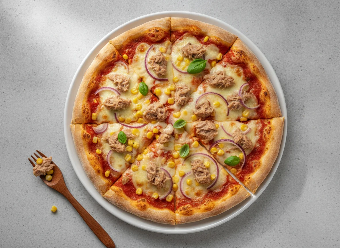 Pizza Tonno e Mais photo