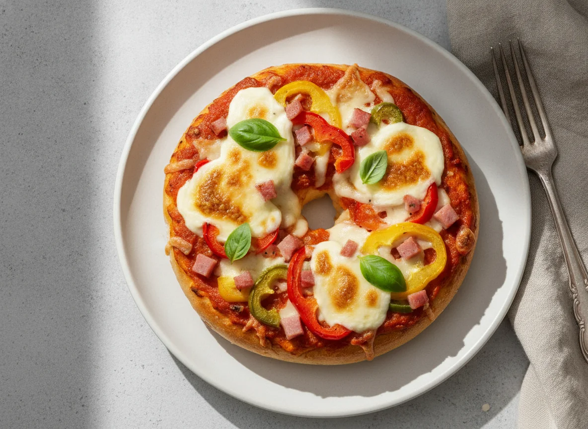 Pizza-Bagel photo