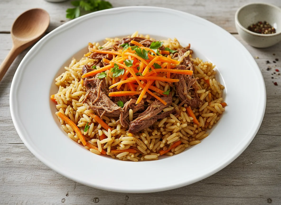 Plow (Usbekischer Reistopf) photo