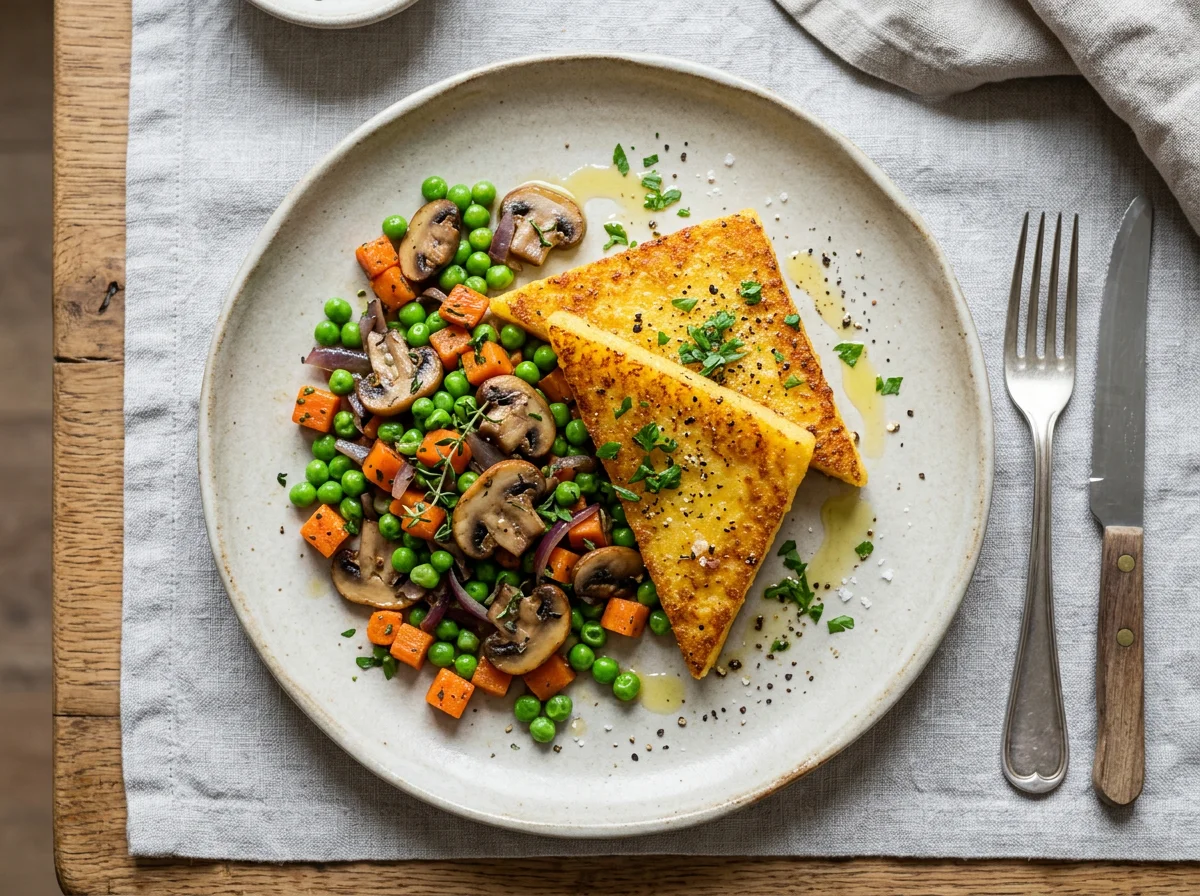 Polenta mit Gemüse photo