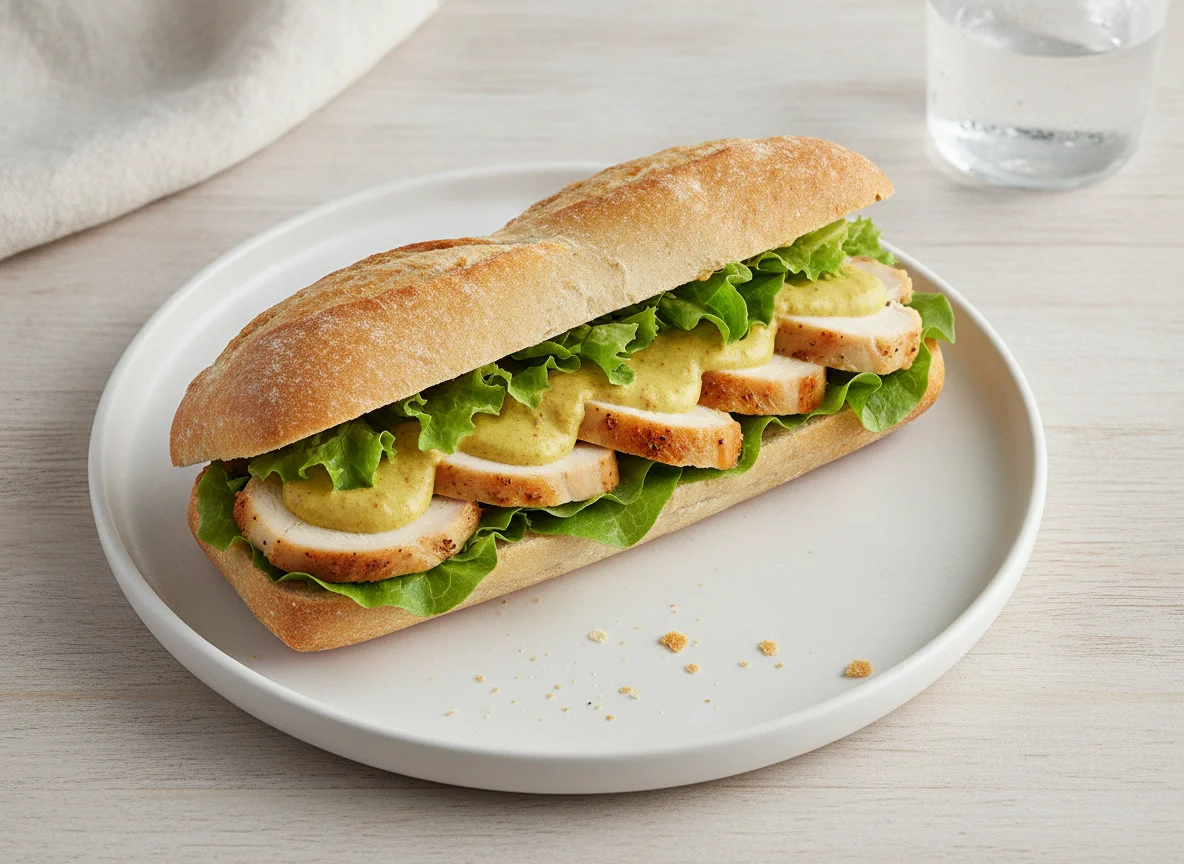 Poulet-Curry Sandwich photo
