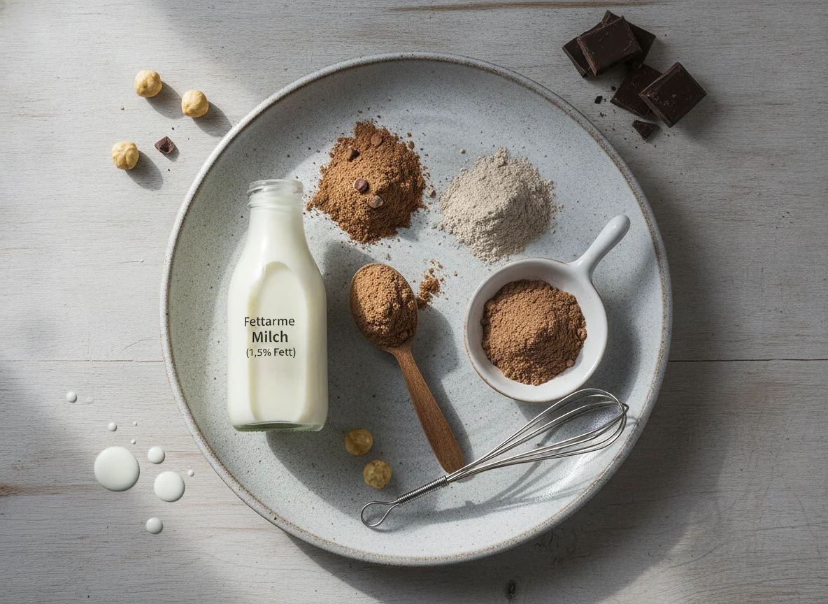 Protein-Milchshake-Zutaten photo