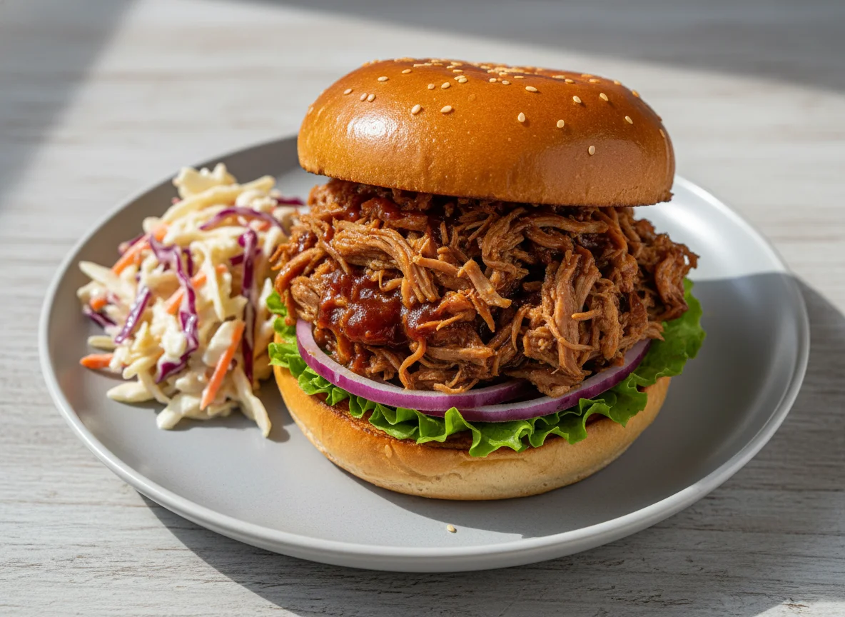 Pulled Pork Burger photo
