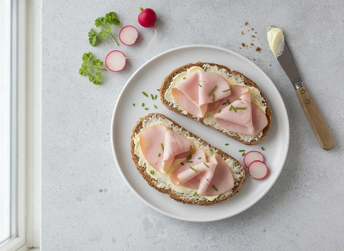 Putenbrust-Brot photo