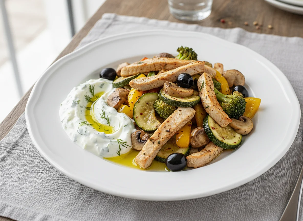 Puten-Gemüse Gyros photo