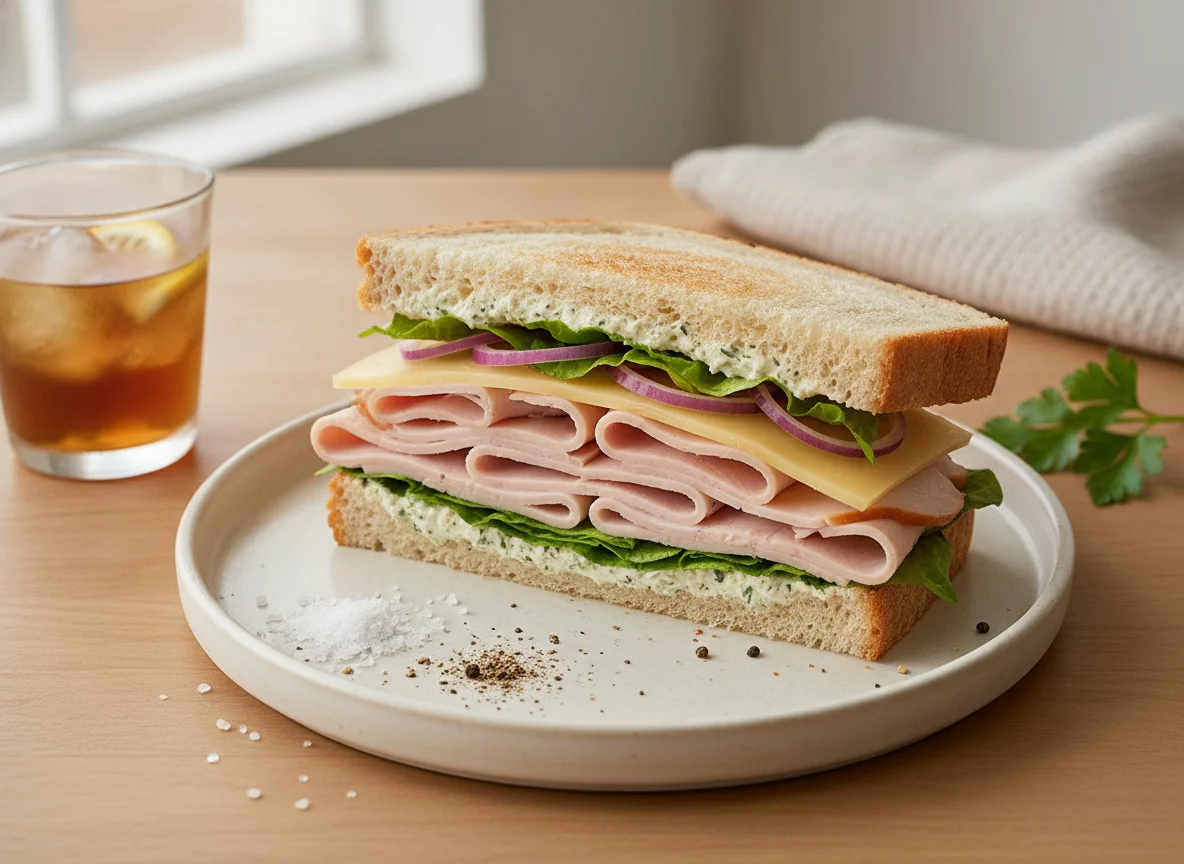 Puten-Käse-Sandwich photo