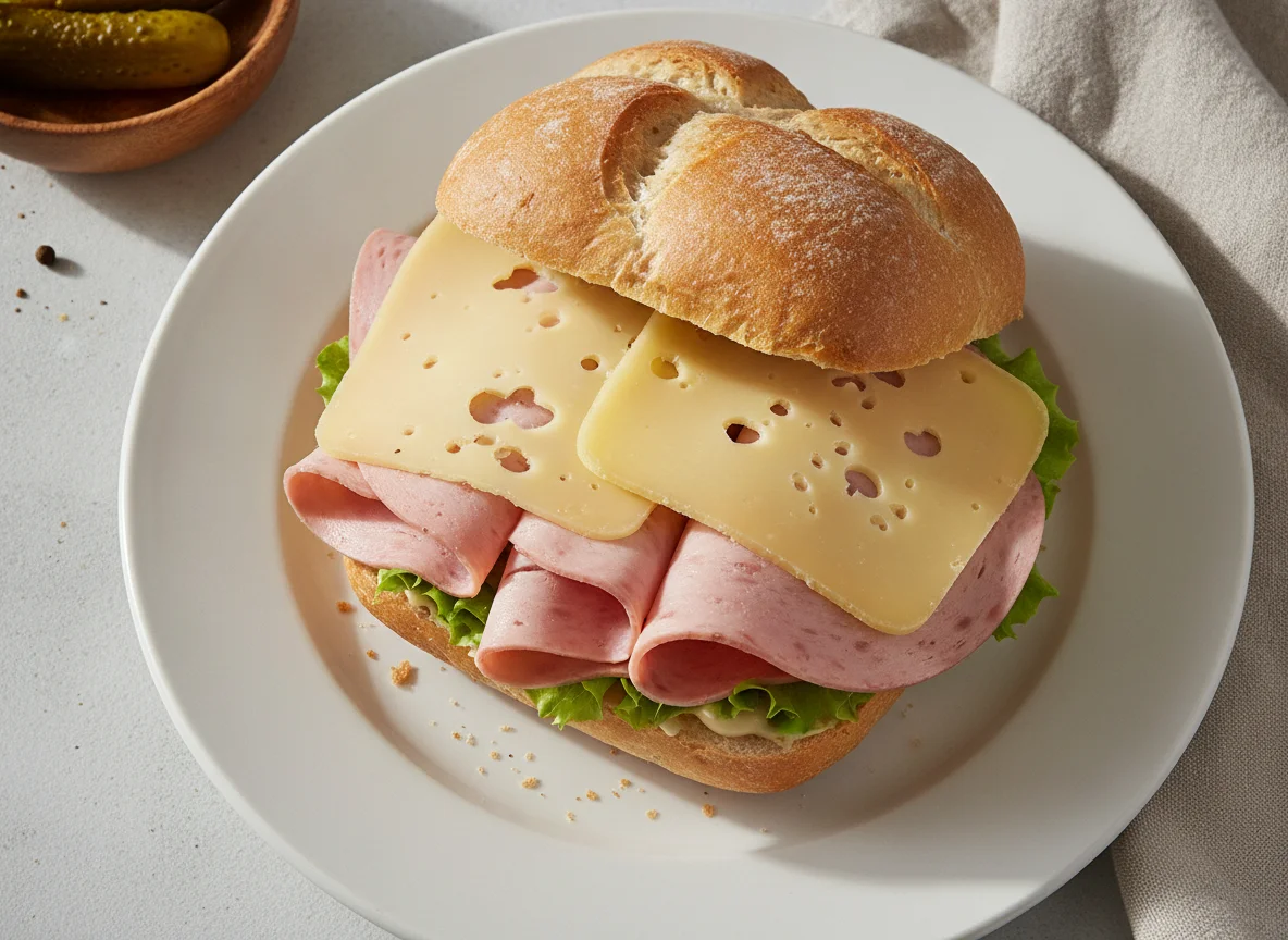 Puten-Käse-Semmel photo