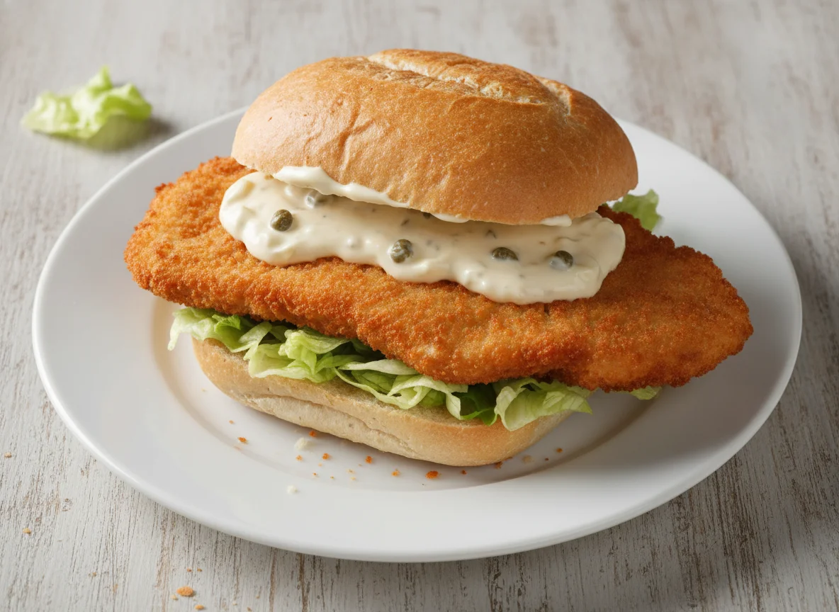Putenschnitzel-Brötchen photo