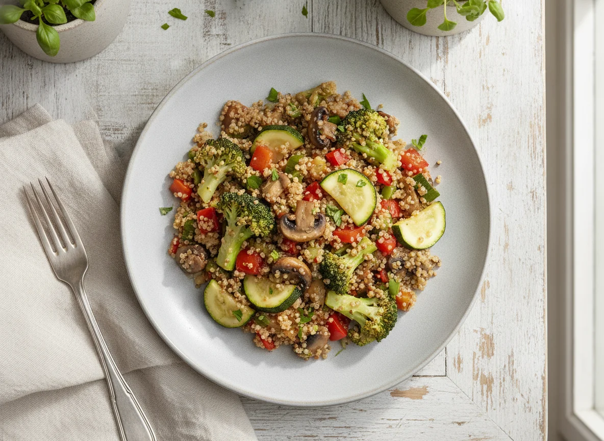 Quinoa-Gemüse-Pfanne photo