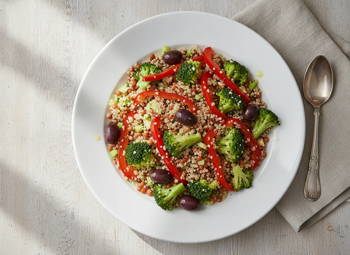 Quinoa-Gemüse-Salat photo