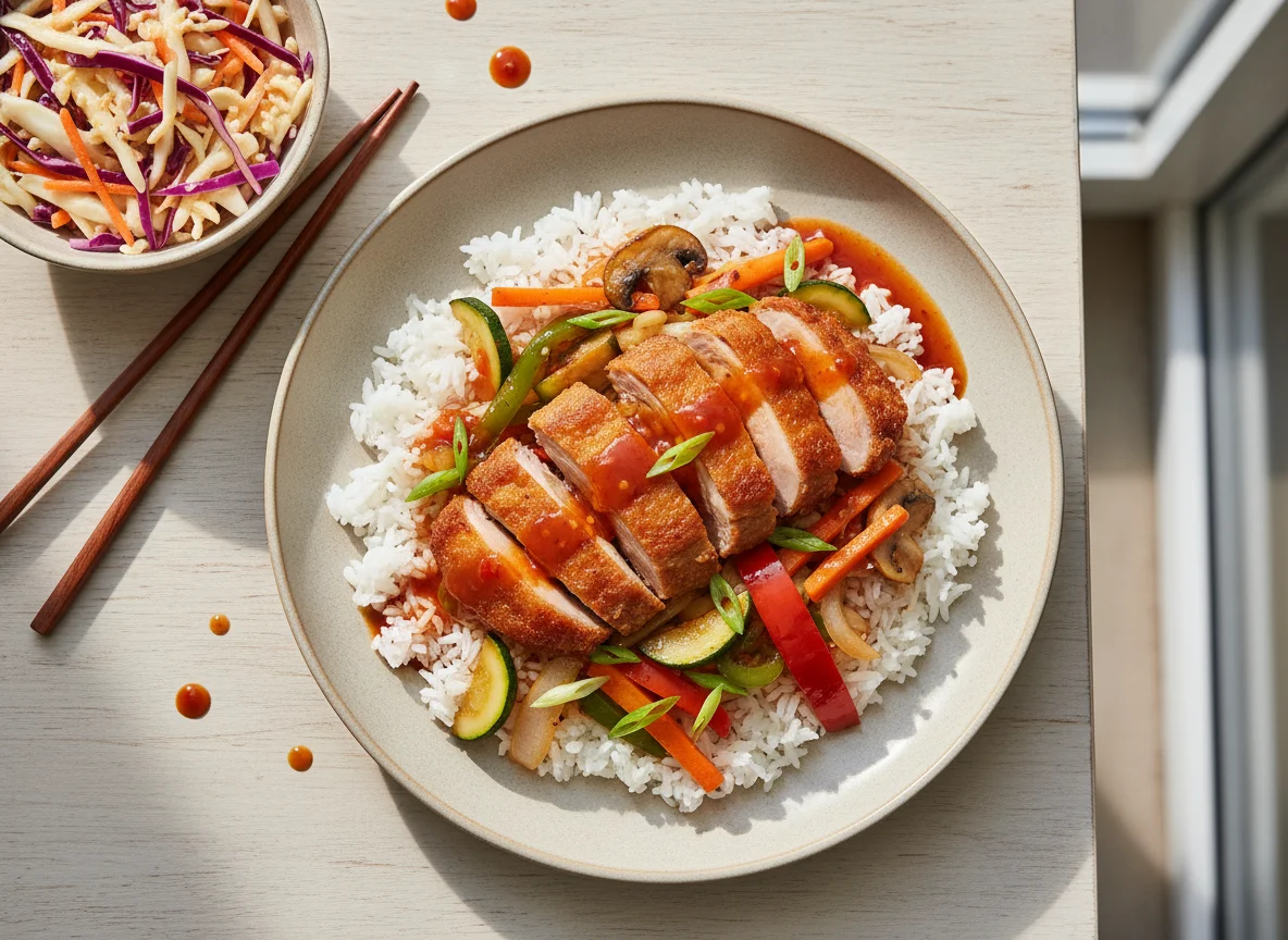 Rad Prig Saam Ros mit Ente photo