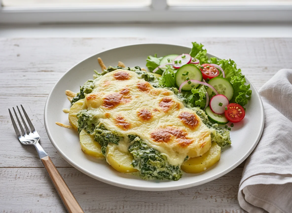 Rahmwhirsing Kartoffel vegetarisch photo
