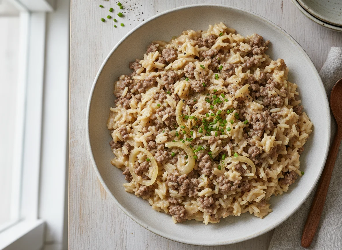 Reis-Hackfleisch-Pfanne photo