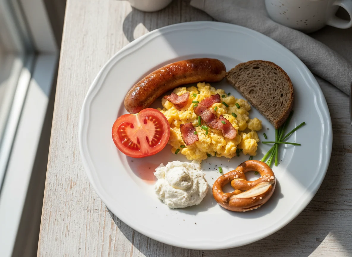 Reste vom Frühstück photo