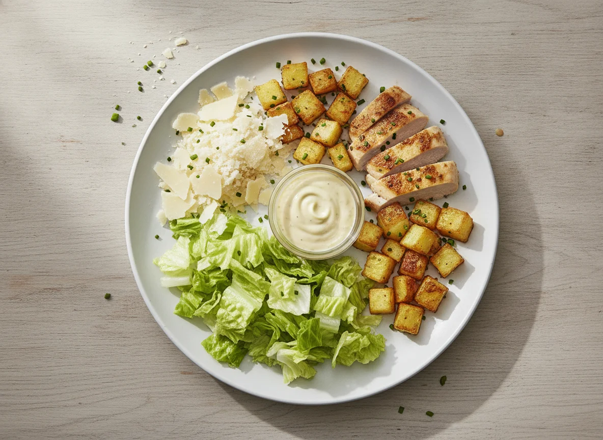 REWE to go Caesar Salat photo