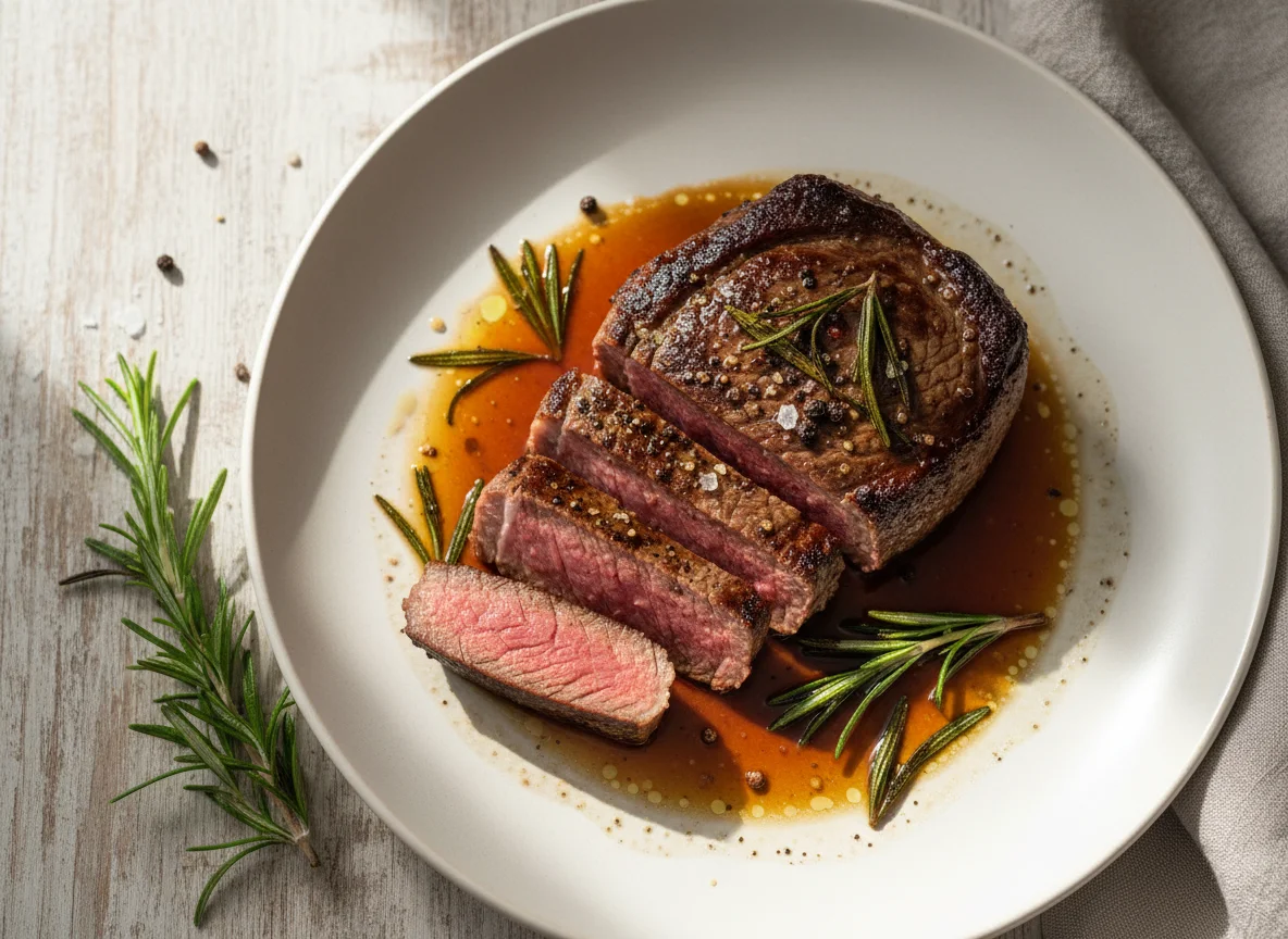 Rindersteak mit Rosmarin photo