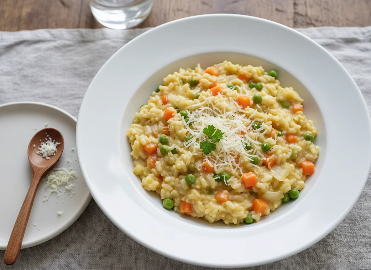 Risotto mit Gemüse photo