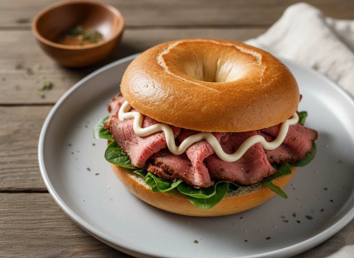 Roastbeef-Bagel photo