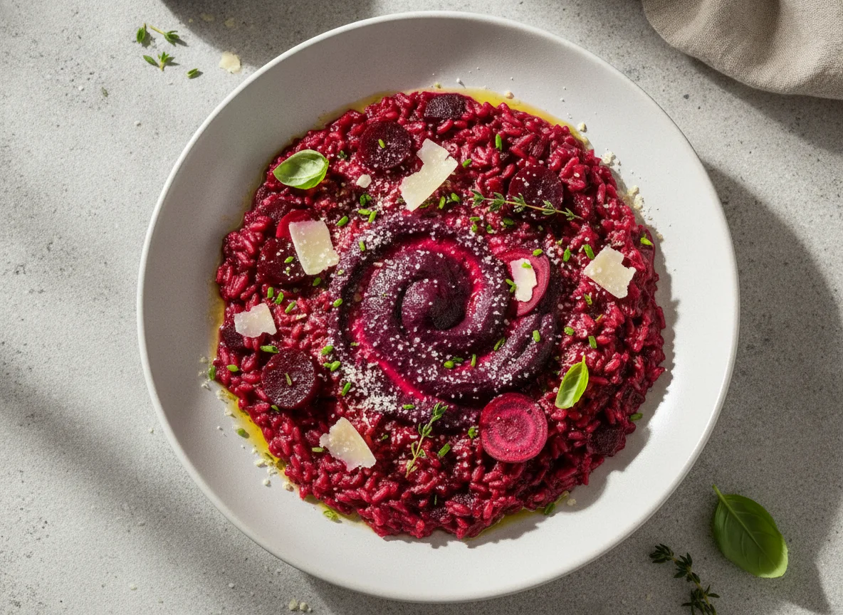 Rote-Bete-Risotto photo
