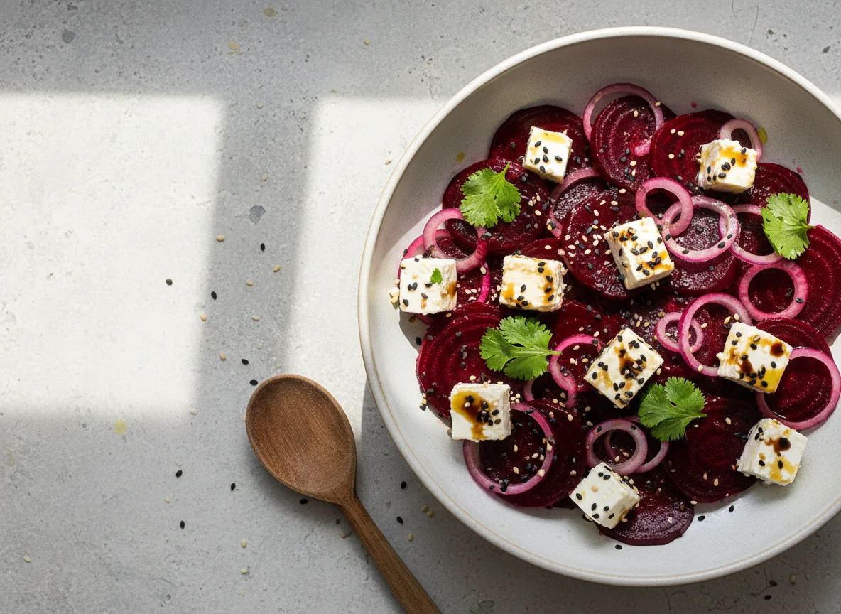 Rote-Bete-Salat mit Feta photo