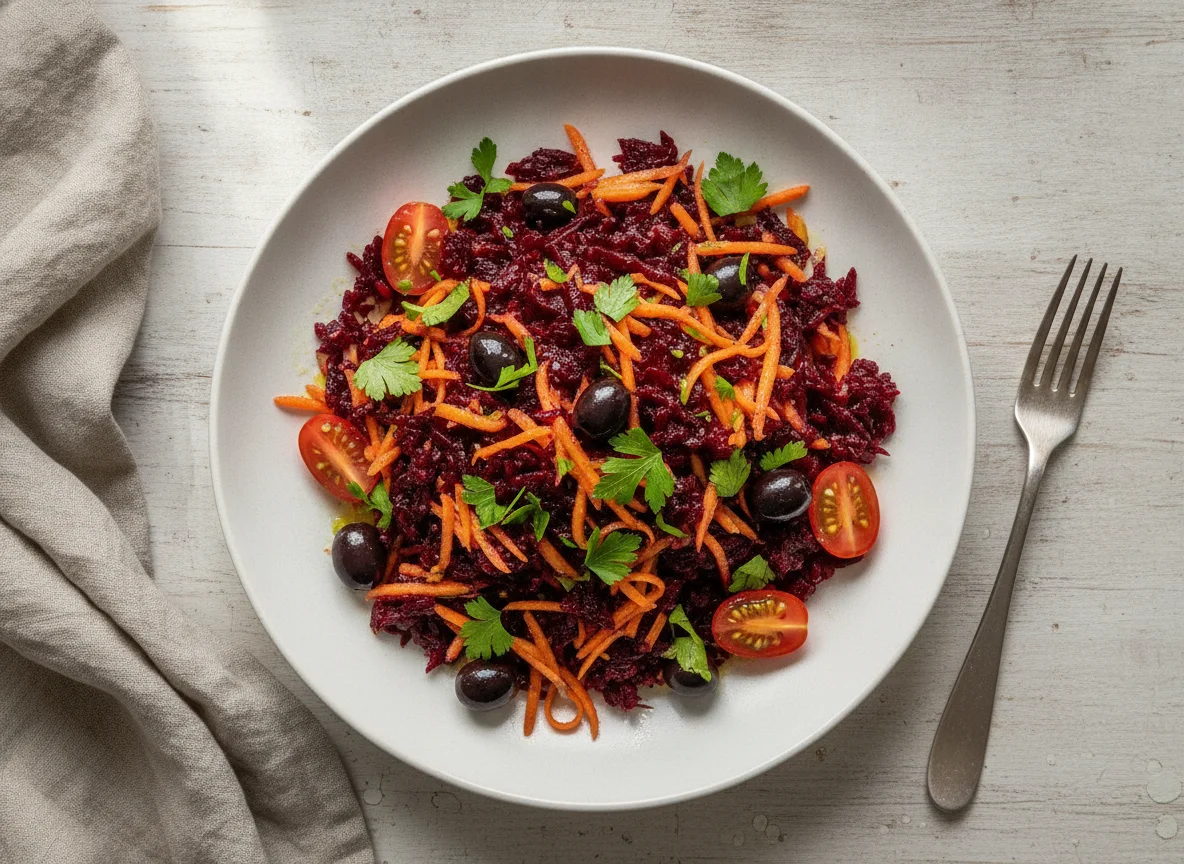 Rote-Bete-Salat mit Kräutern photo