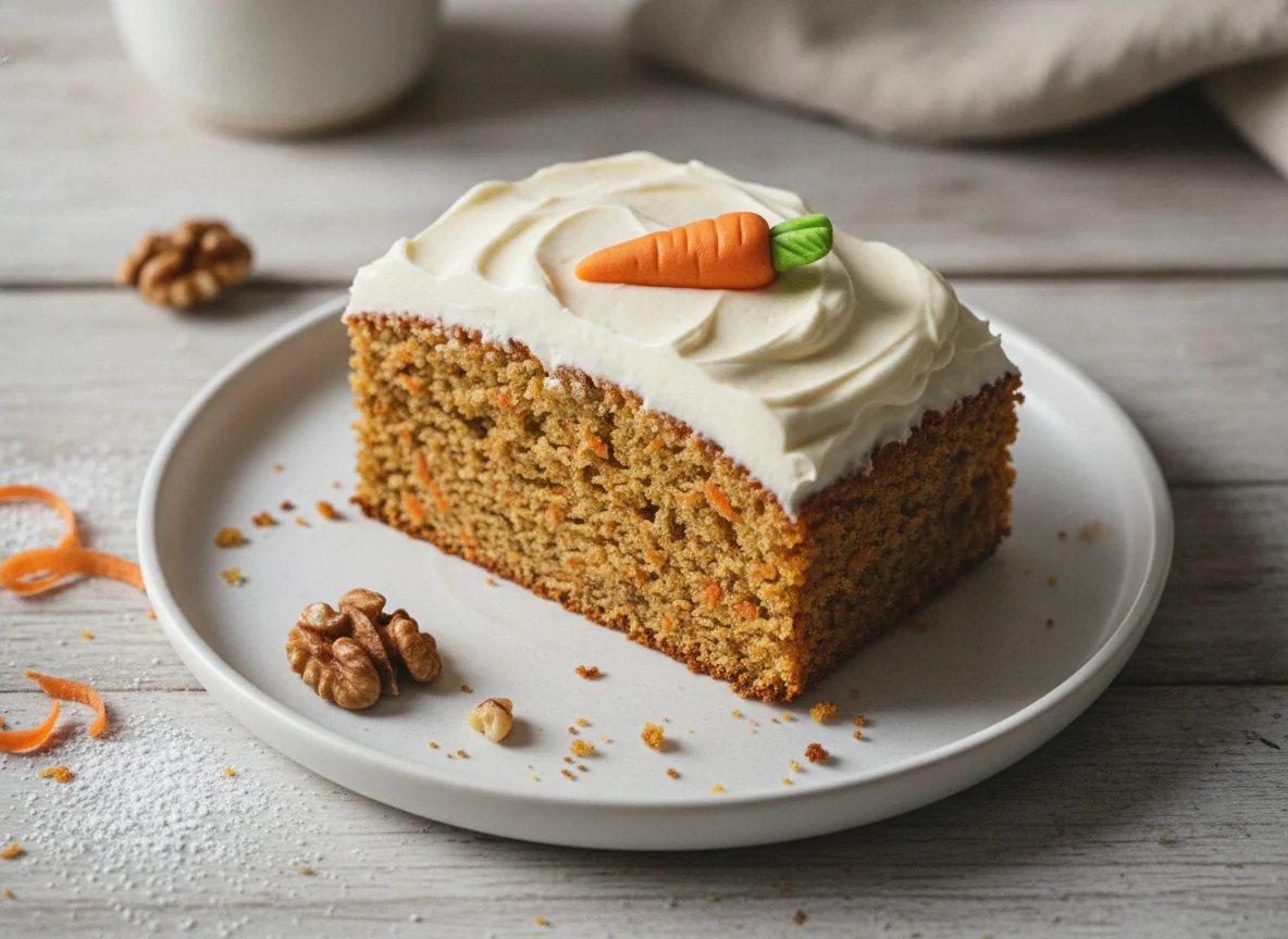 Rüblikuchen mit Frischkäse-Frosting photo