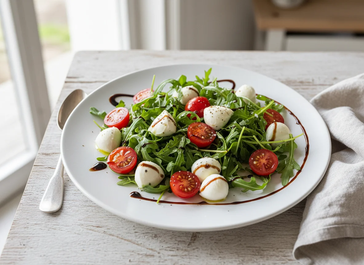 Rucola-Mozzarella-Salat photo