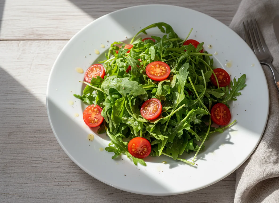 Rucola-Tomaten-Salat photo