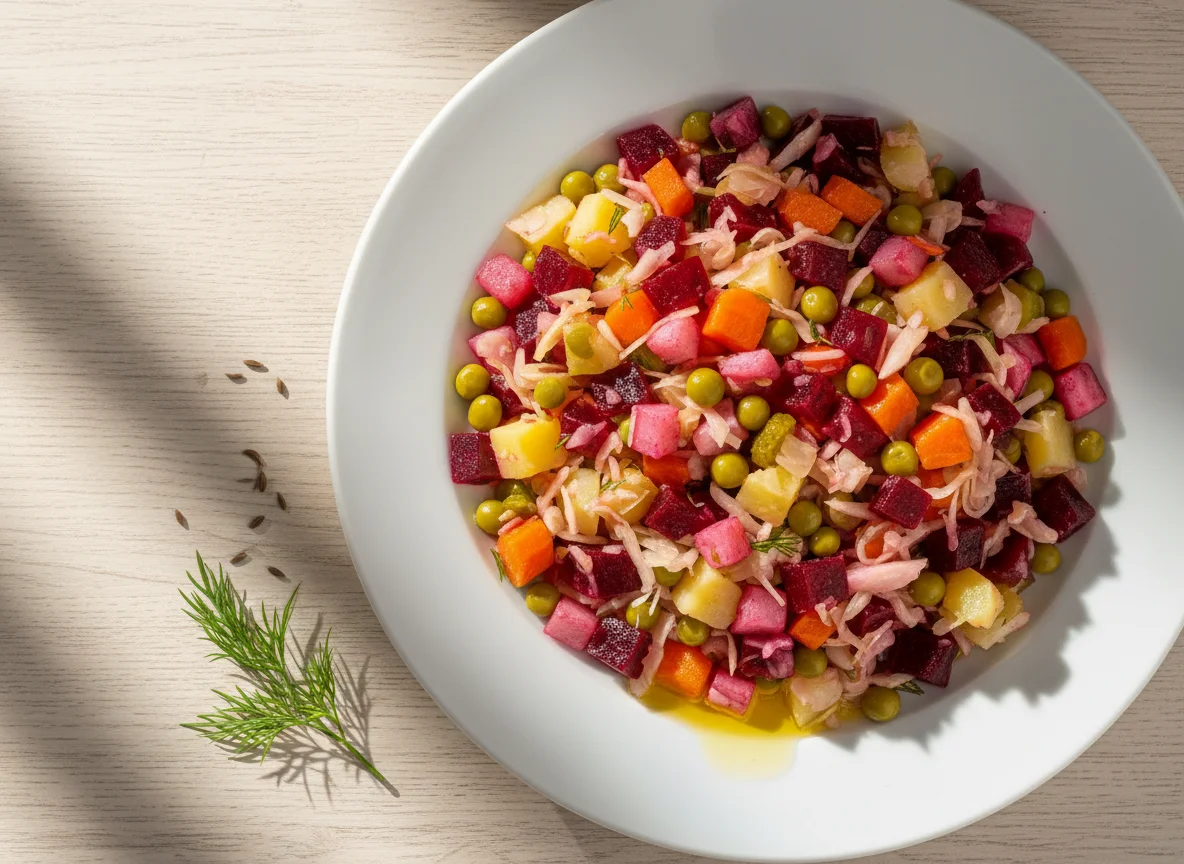 Russischer Salat (Vinaigrette) photo