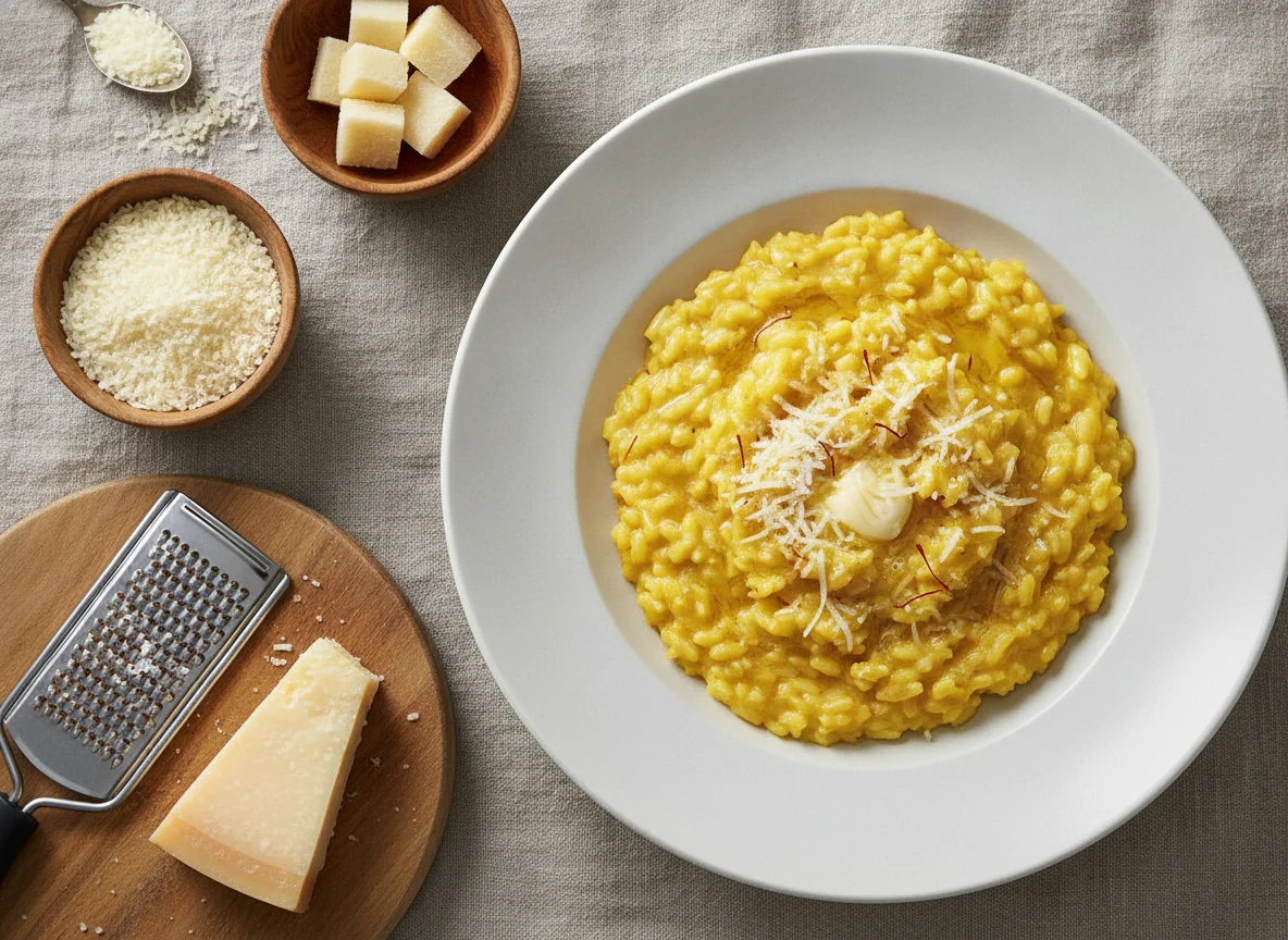 Safran-Risotto photo