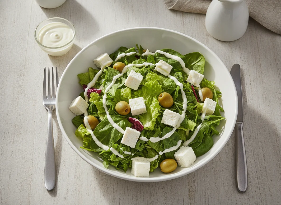 Salatbox Hirtenkäse Olive photo