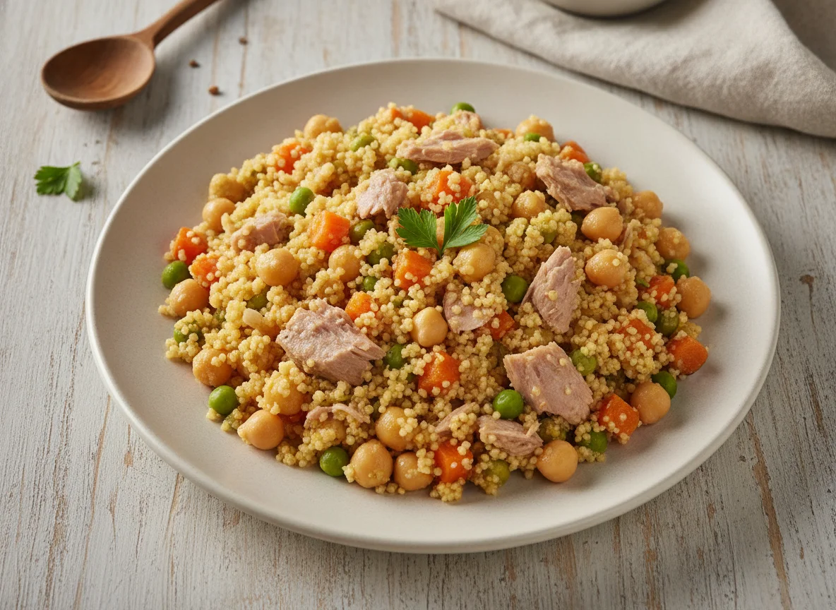 Saupiquet Thunfisch-Salat Cous Cous photo