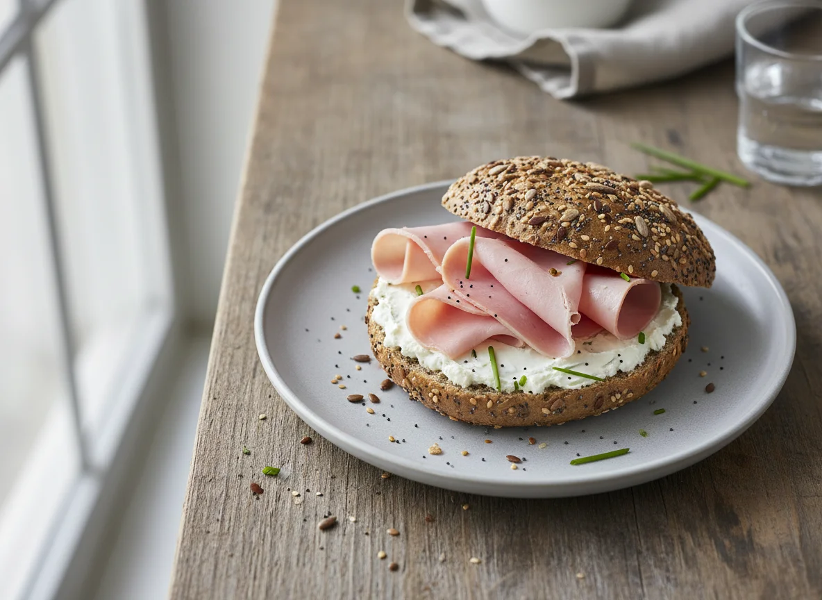 Schinkenbrötchen photo