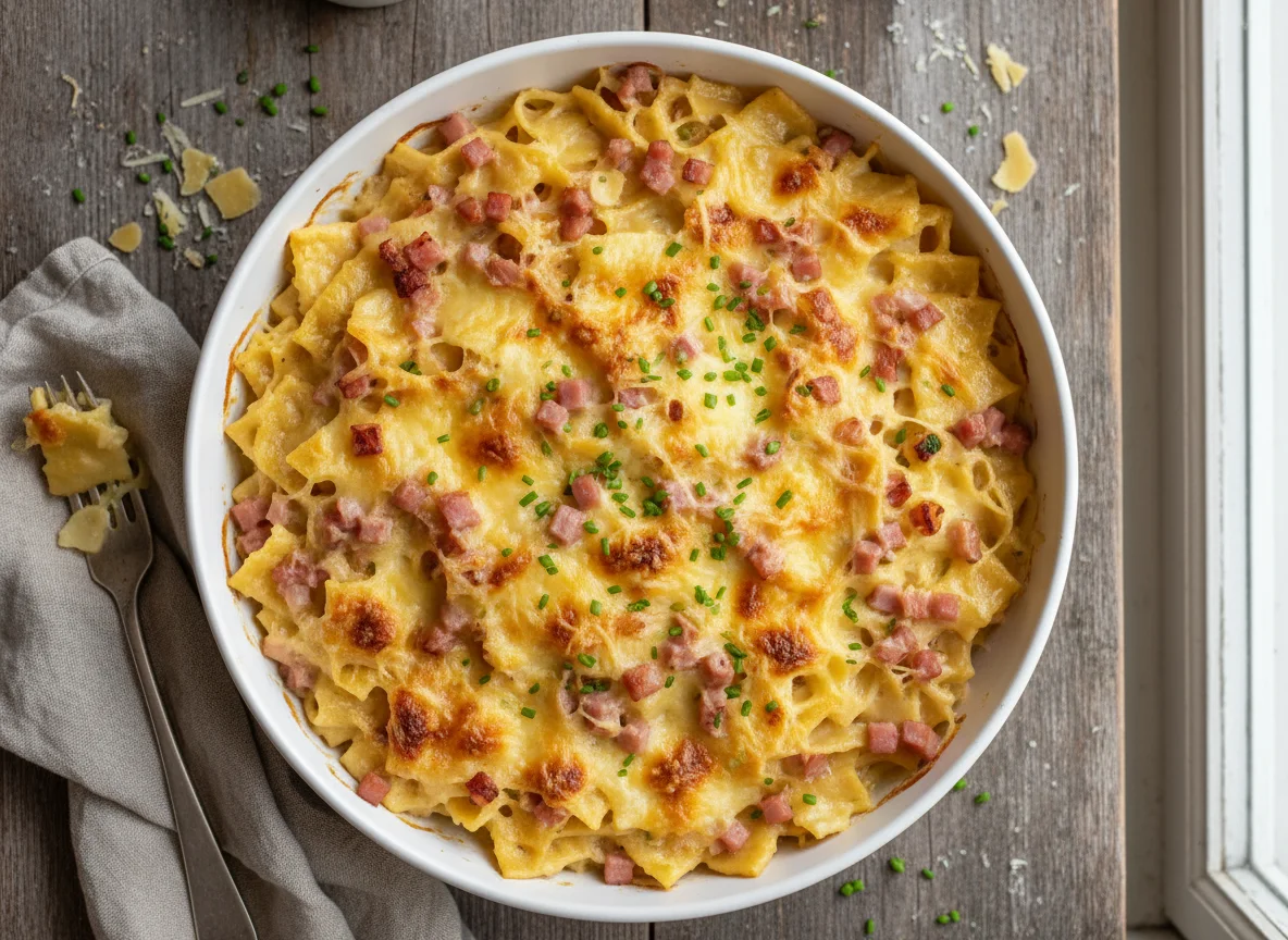 Schinkenfleckerl photo