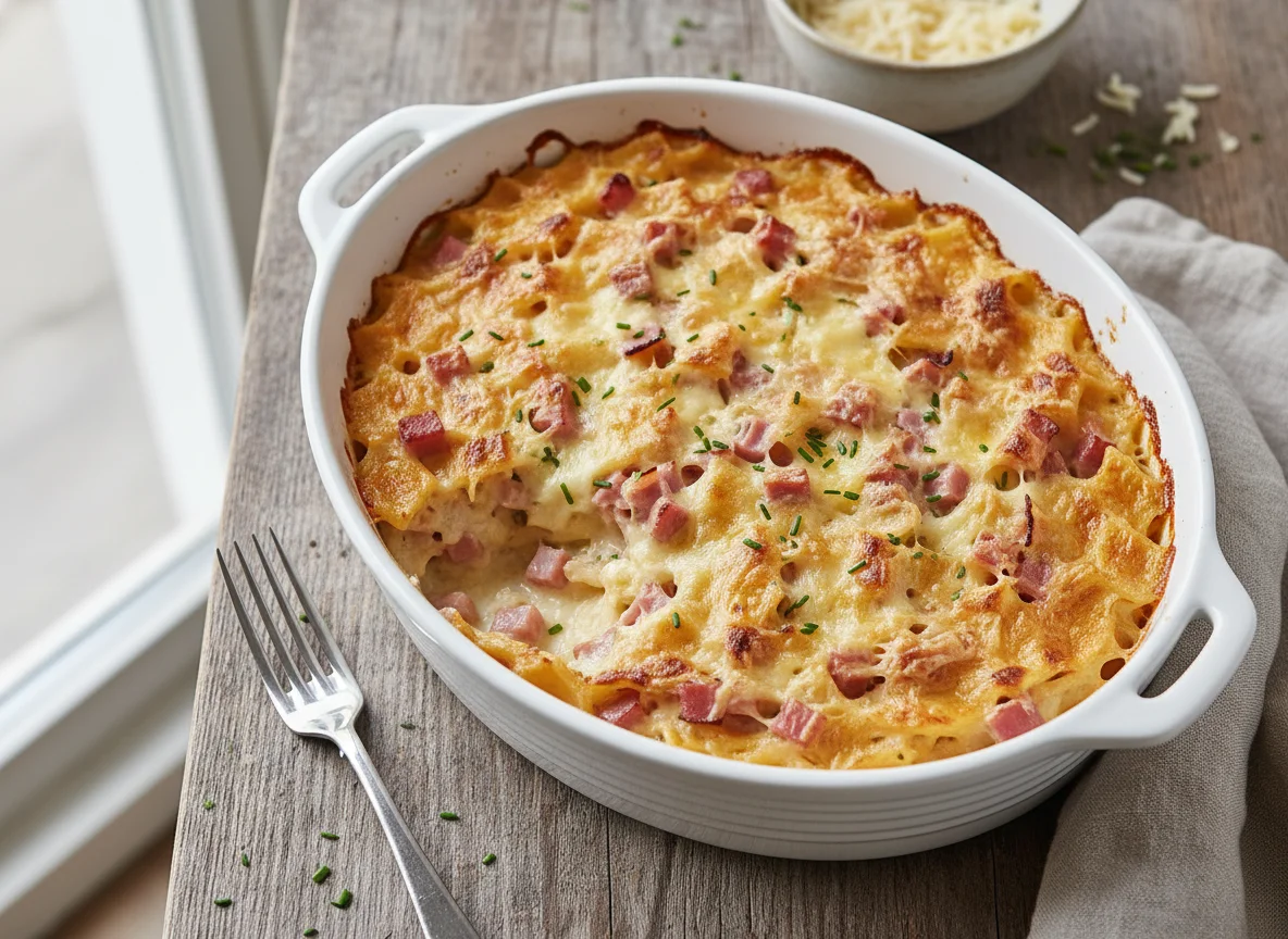 Schinken-Käse-Auflauf photo