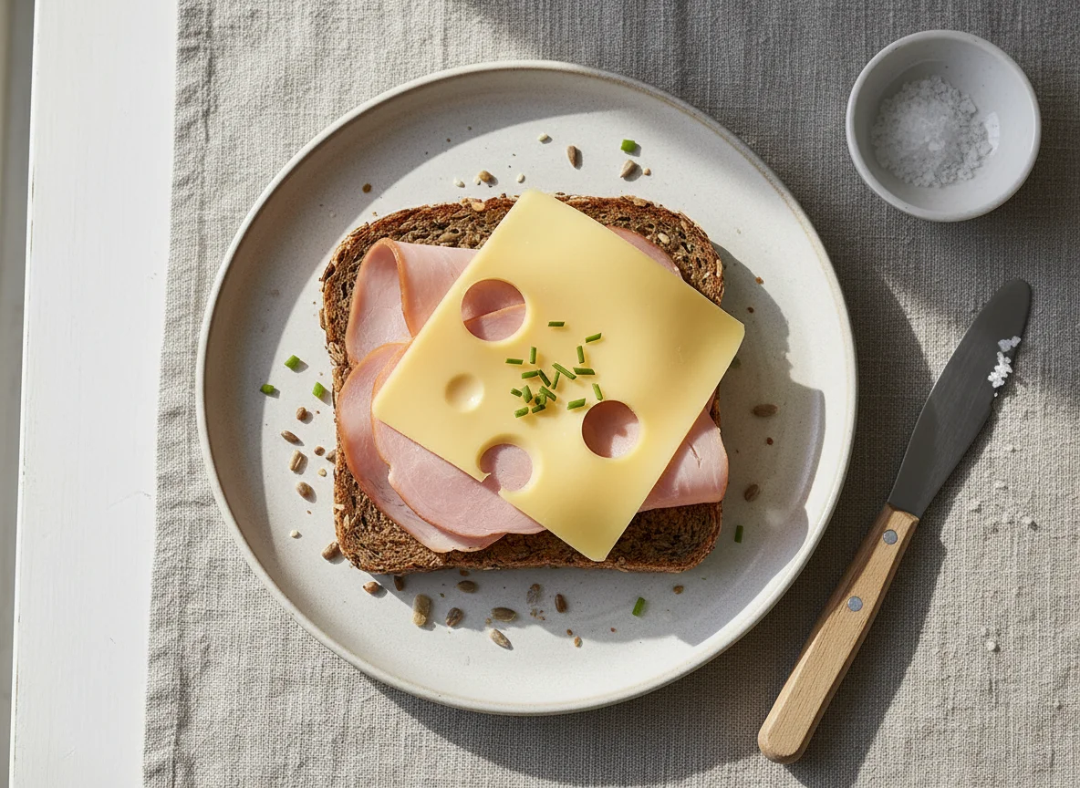 Schinken-Käse-Brot photo