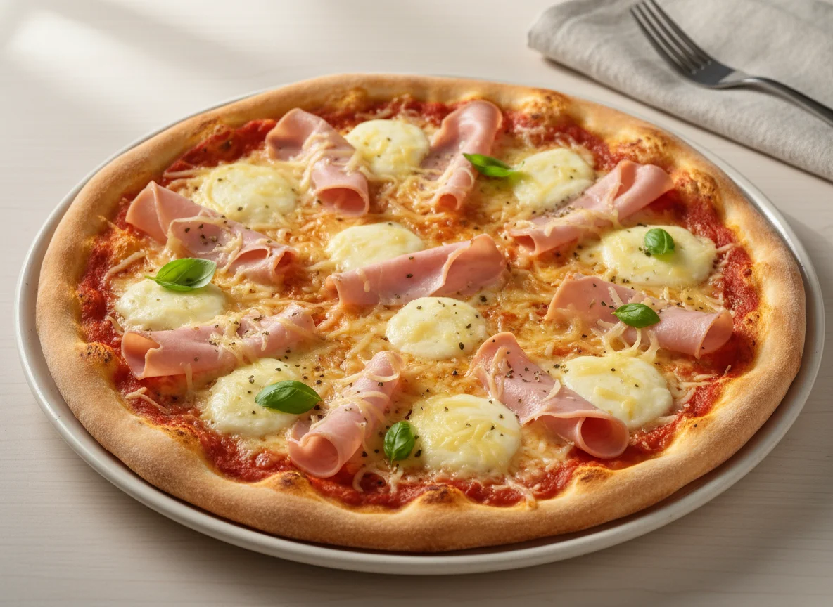 Schinken-Käse-Pizza photo