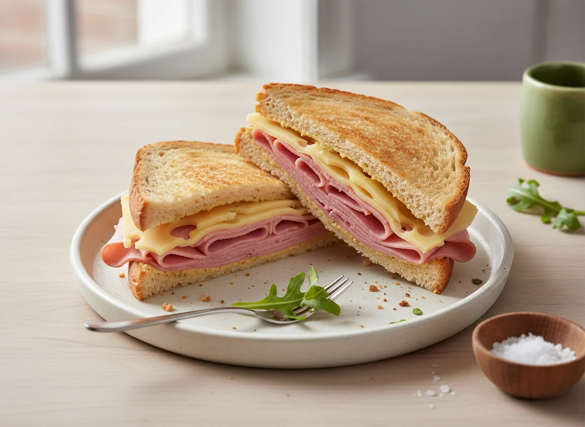 Schinken-Käse-Sandwich photo