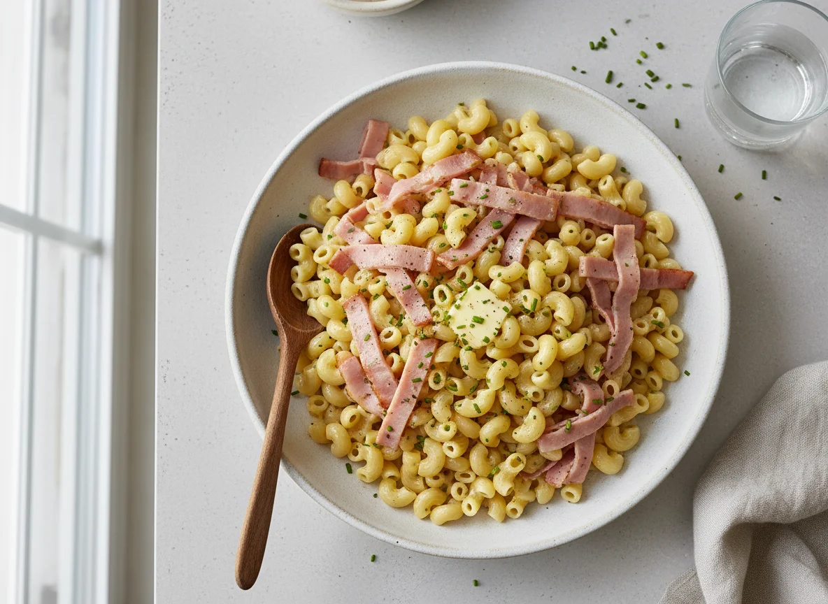 Schinkennudeln photo