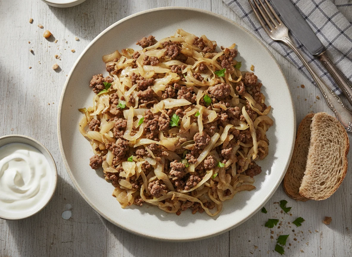 Schmorkohl mit Hackfleisch photo